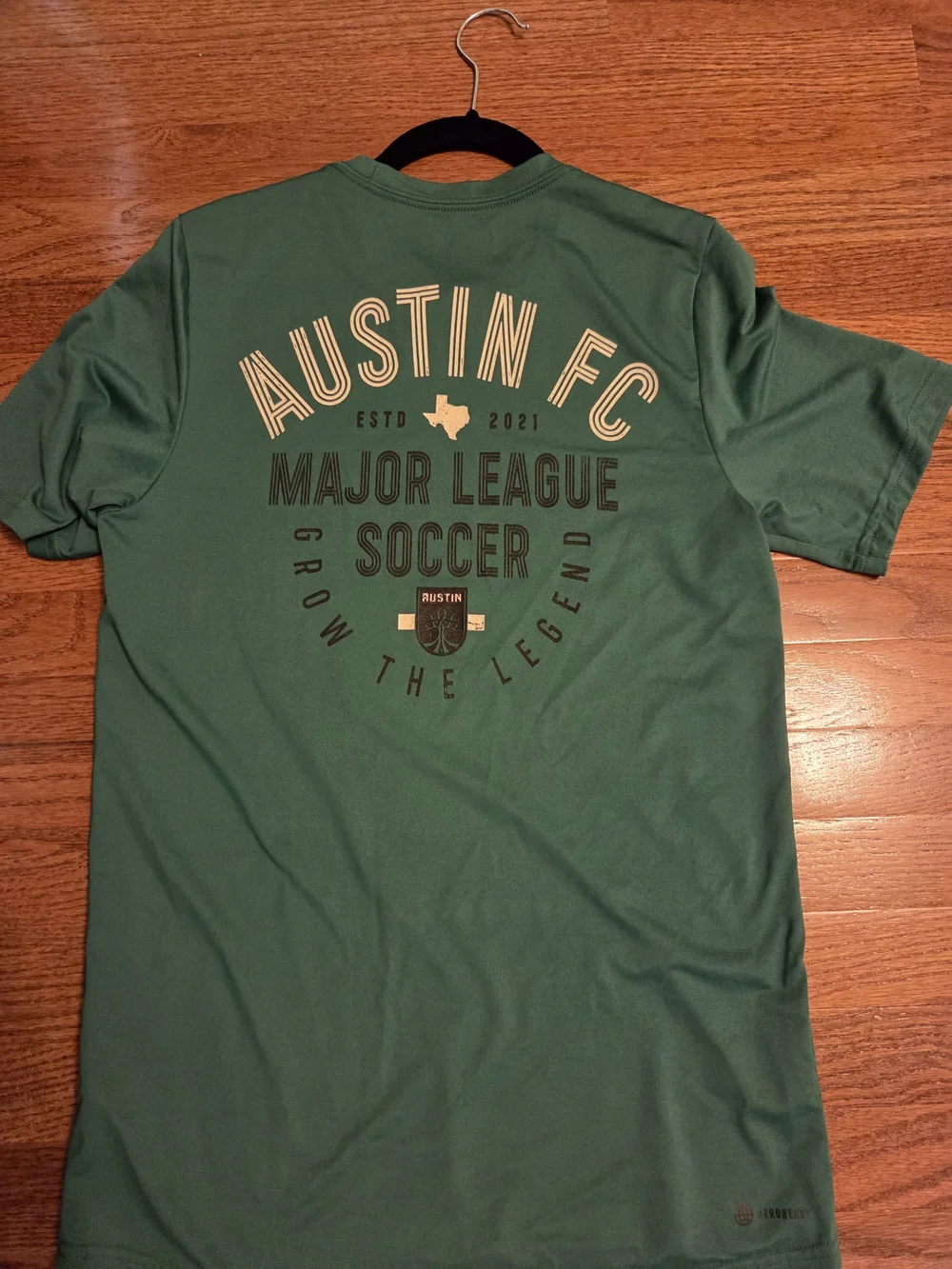 NNT Austin FC, Adidas Men's Dry-fit Tee, Small
